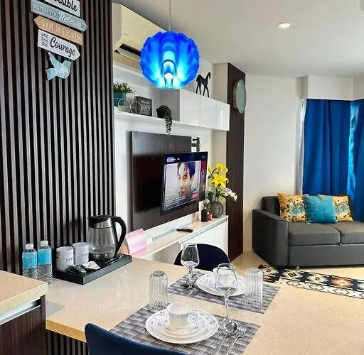 Tambuli Seaside Residences Tower C Seaview Balcony Pool 18mins Aiport *